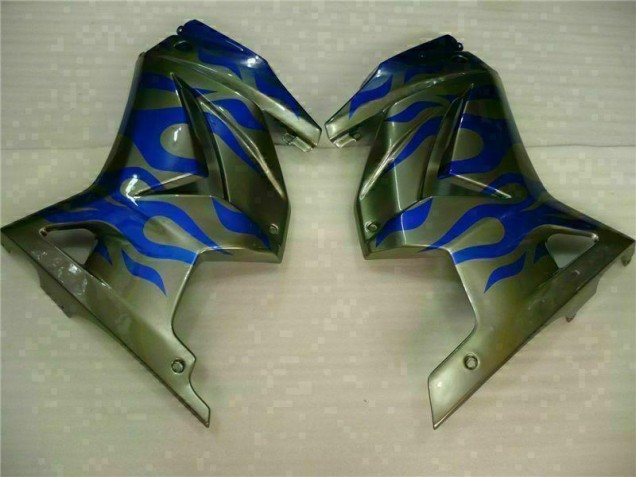 08-12 Blue Kawasaki EX250 Motorcycle Fairings