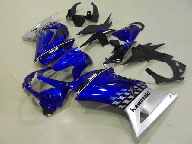08-12 Blue Kawasaki ZX250R Motorcycle Fairing 08-12 Blue Kawasaki ZX250R Motorcycle Fairing