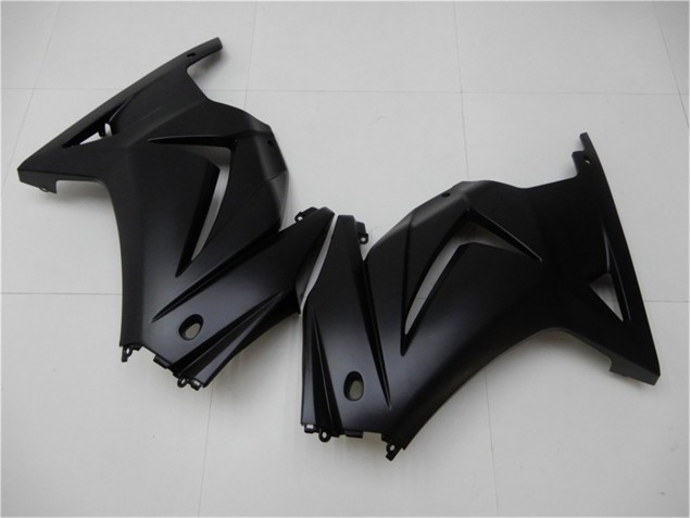 08-12 Matte Black Kawasaki EX250 Motorcycle Fairings