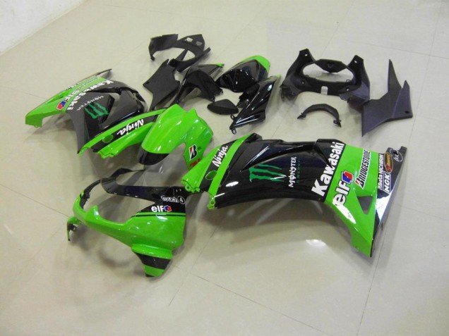 08-12 Monster Kawasaki ZX250R Motorcycle Fairings 08-12 Monster Kawasaki ZX250R Motorcycle Fairings