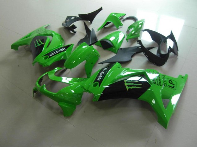 08-12 New Green Monster Kawasaki ZX250R Motorcycle Fairings 08-12 New Green Monster Kawasaki ZX250R Motorcycle Fairings