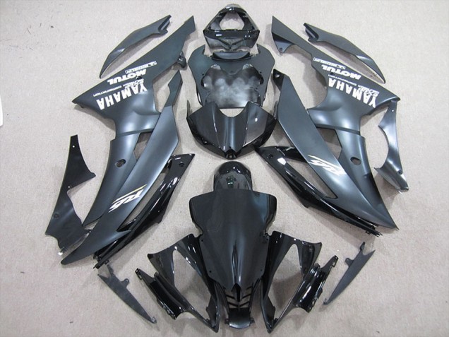 08-16 Black White Yamaha YZF R6 Motorcycle Fairings 08-16 Black White Yamaha YZF R6 Motorcycle Fairings