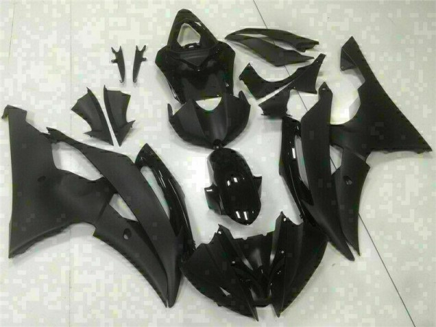 08-16 Black Yamaha YZF R6 ABS Motorcycle Fairings 08-16 Black Yamaha YZF R6 ABS Motorcycle Fairings