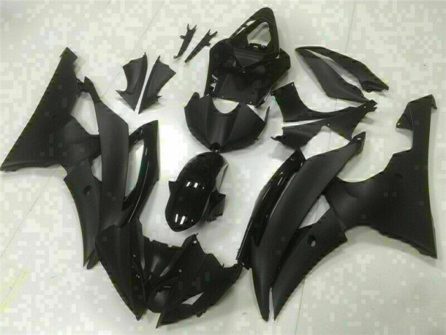 08-16 Black Yamaha YZF R6 ABS Motorcycle Fairings 08-16 Black Yamaha YZF R6 ABS Motorcycle Fairings