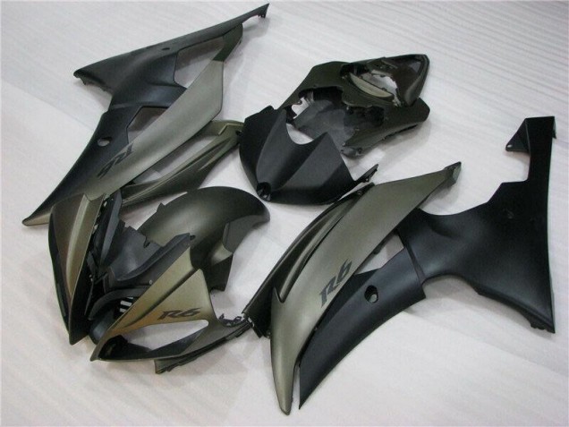 08-16 Black Yamaha YZF R6 Aftermarket Motorcycle Fairing 08-16 Black Yamaha YZF R6 Aftermarket Motorcycle Fairing
