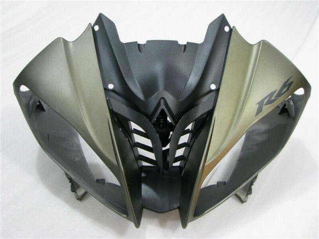 08-16 Black Yamaha YZF R6 Aftermarket Motorcycle Fairing 08-16 Black Yamaha YZF R6 Aftermarket Motorcycle Fairing