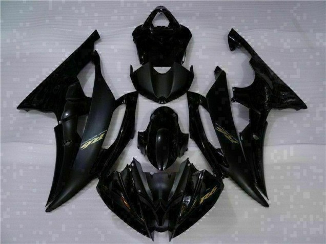 08-16 Black Yamaha YZF R6 Full Motorcycle Fairing Kits 08-16 Black Yamaha YZF R6 Full Motorcycle Fairing Kits