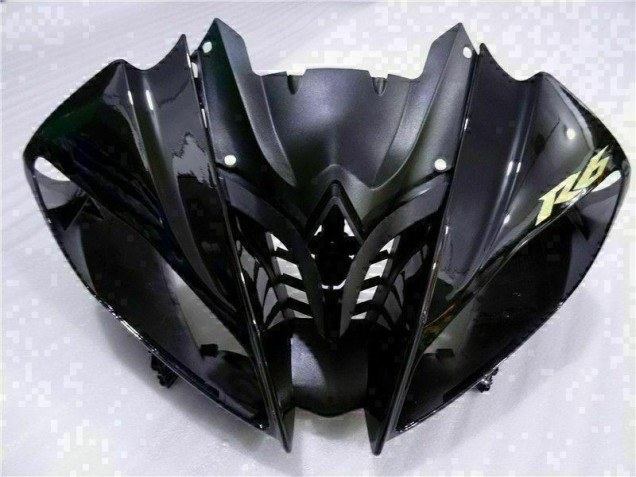 08-16 Black Yamaha YZF R6 Full Motorcycle Fairing Kits 08-16 Black Yamaha YZF R6 Full Motorcycle Fairing Kits