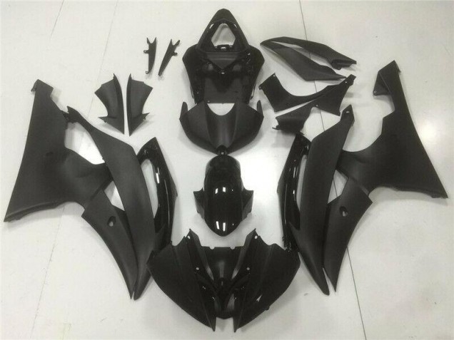 08-16 Black Yamaha YZF R6 Motorcycle Fairing & Bodywork 08-16 Black Yamaha YZF R6 Motorcycle Fairing & Bodywork