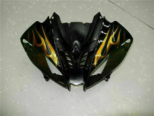 08-16 Black Yamaha YZF R6 Motorcycle Fairing 08-16 Black Yamaha YZF R6 Motorcycle Fairing