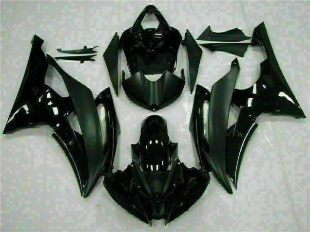 08-16 Black Yamaha YZF R6 Motorcycle Fairings 08-16 Black Yamaha YZF R6 Motorcycle Fairings