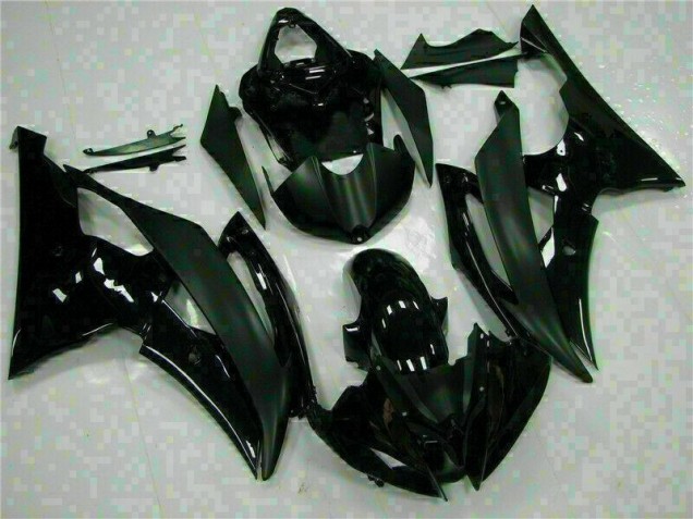 08-16 Black Yamaha YZF R6 Motorcycle Fairings 08-16 Black Yamaha YZF R6 Motorcycle Fairings