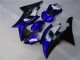 08-16 Blue Black Yamaha YZF R6 Motorcycle Fairing 08-16 Blue Black Yamaha YZF R6 Motorcycle Fairing