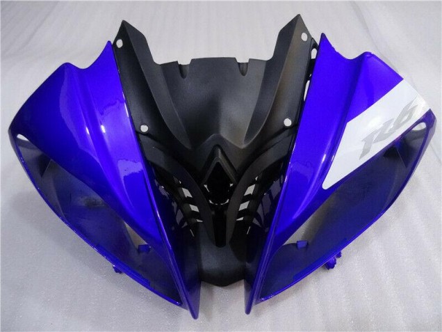 08-16 Blue Black Yamaha YZF R6 Motorcycle Fairing 08-16 Blue Black Yamaha YZF R6 Motorcycle Fairing