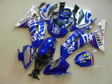 08-16 Blue Star Fiat Yamaha YZF R6 Motorcycle Fairings