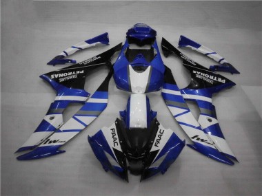 08-16 Blue White FAAC Yamaha YZF R6 Motorcycle Fairings