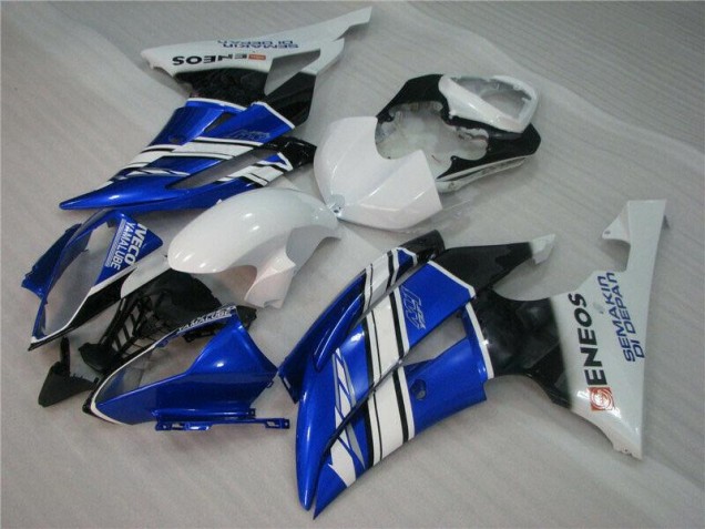 08-16 Blue White Yamaha YZF R6 Motorcycle Fairings 08-16 Blue White Yamaha YZF R6 Motorcycle Fairings