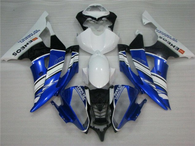 08-16 Blue White Yamaha YZF R6 Motorcycle Fairings 08-16 Blue White Yamaha YZF R6 Motorcycle Fairings