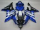 08-16 Blue Yamaha YZF R6 Motorcycle Bodywork 08-16 Blue Yamaha YZF R6 Motorcycle Bodywork
