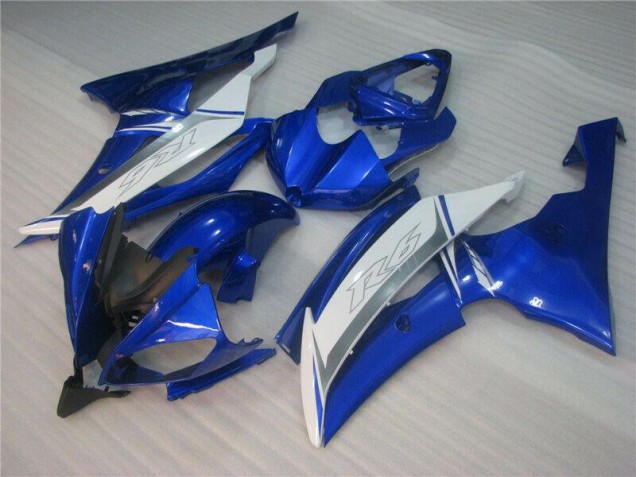 08-16 Blue Yamaha YZF R6 Motorcycle Fairing