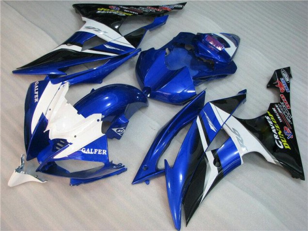 08-16 Blue Yamaha YZF R6 Motorcycle Fairings 08-16 Blue Yamaha YZF R6 Motorcycle Fairings