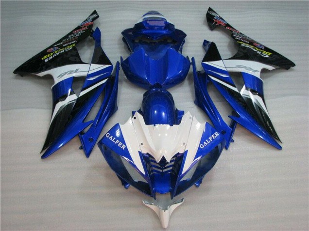 08-16 Blue Yamaha YZF R6 Motorcycle Fairings 08-16 Blue Yamaha YZF R6 Motorcycle Fairings