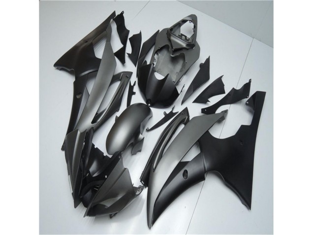 08-16 Grey Black Yamaha YZF R6 Motorcycle Bodywork 08-16 Grey Black Yamaha YZF R6 Motorcycle Bodywork
