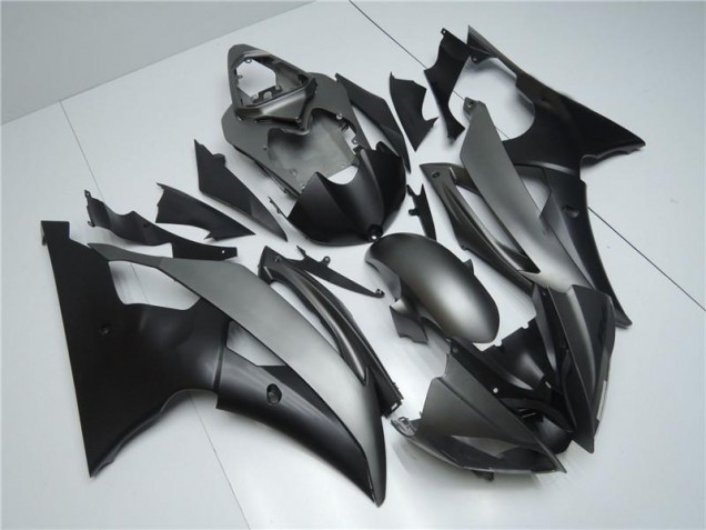 08-16 Grey Black Yamaha YZF R6 Motorcycle Bodywork 08-16 Grey Black Yamaha YZF R6 Motorcycle Bodywork