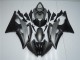 08-16 Grey Black Yamaha YZF R6 Motorcycle Bodywork 08-16 Grey Black Yamaha YZF R6 Motorcycle Bodywork