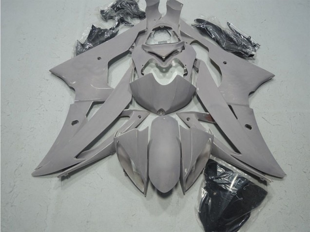 08-16 Grey Yamaha YZF R6 Motorcycle Fairings 08-16 Grey Yamaha YZF R6 Motorcycle Fairings