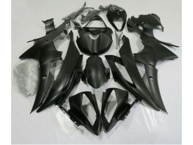08-16 Matte Black Yamaha YZF R6 Motorcycle Fairing