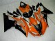 08-16 Orange Black Yamaha YZF R6 Motorcycle Fairings 08-16 Orange Black Yamaha YZF R6 Motorcycle Fairings