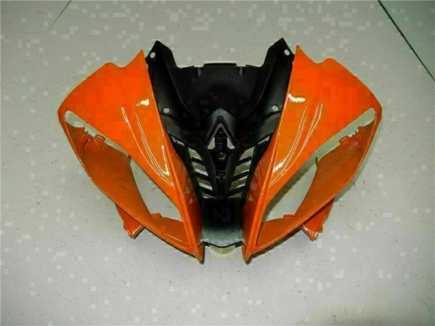 08-16 Orange Black Yamaha YZF R6 Motorcycle Fairings 08-16 Orange Black Yamaha YZF R6 Motorcycle Fairings