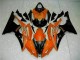 08-16 Orange Black Yamaha YZF R6 Motorcycle Fairings 08-16 Orange Black Yamaha YZF R6 Motorcycle Fairings