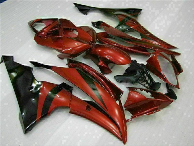 08-16 Red Yamaha YZF R6 Motorcycle Bodywork