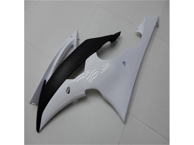 08-16 White Black Yamaha YZF R6 Motorcycle Fairing & Bodywork 08-16 White Black Yamaha YZF R6 Motorcycle Fairing & Bodywork