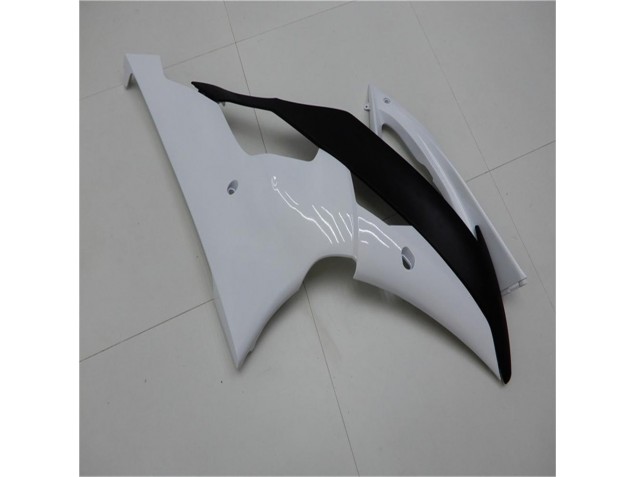 08-16 White Black Yamaha YZF R6 Motorcycle Fairing & Bodywork 08-16 White Black Yamaha YZF R6 Motorcycle Fairing & Bodywork