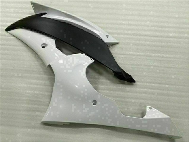 08-16 White Black Yamaha YZF R6 Motorcycle Fairing Kits & Plastic 08-16 White Black Yamaha YZF R6 Motorcycle Fairing Kits & Plastic