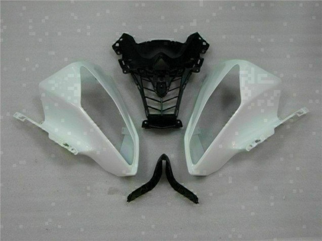 08-16 White Black Yamaha YZF R6 Motorcycle Fairing 08-16 White Black Yamaha YZF R6 Motorcycle Fairing