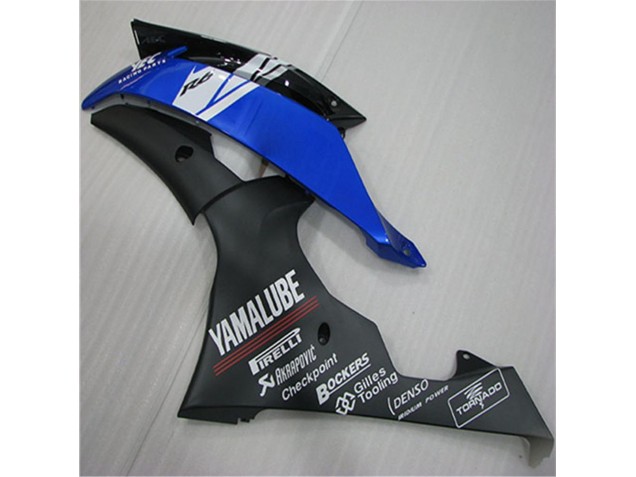 08-16 White Blue Black Yamaha YZF R6 Motorcycle Fairings 08-16 White Blue Black Yamaha YZF R6 Motorcycle Fairings