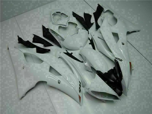 08-16 White Yamaha YZF R6 Motorcycle Fairing Kits 08-16 White Yamaha YZF R6 Motorcycle Fairing Kits