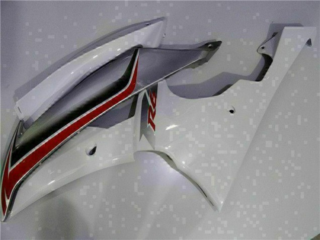 08-16 White Yamaha YZF R6 Motorcycle Fairing 08-16 White Yamaha YZF R6 Motorcycle Fairing