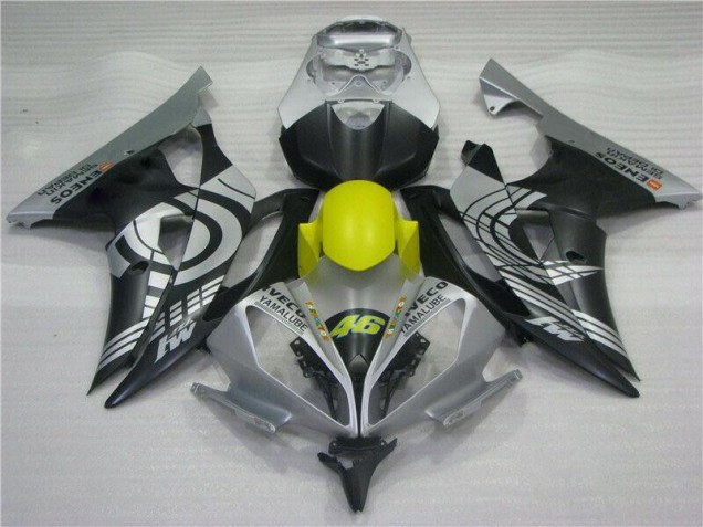 08-16 Yellow Black Silver Yamaha YZF R6 Motorcycle Fairings 08-16 Yellow Black Silver Yamaha YZF R6 Motorcycle Fairings