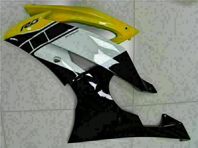 08-16 Yellow Black Yamaha YZF R6 Motorcycle Bodywork 08-16 Yellow Black Yamaha YZF R6 Motorcycle Bodywork