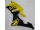 08-16 Yellow Black Yamaha YZF R6 Motorcycle Fairings 08-16 Yellow Black Yamaha YZF R6 Motorcycle Fairings