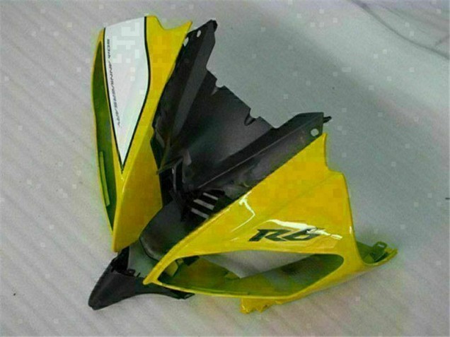 08-16 Yellow White Yamaha YZF R6 Motorcycle Fairings 08-16 Yellow White Yamaha YZF R6 Motorcycle Fairings