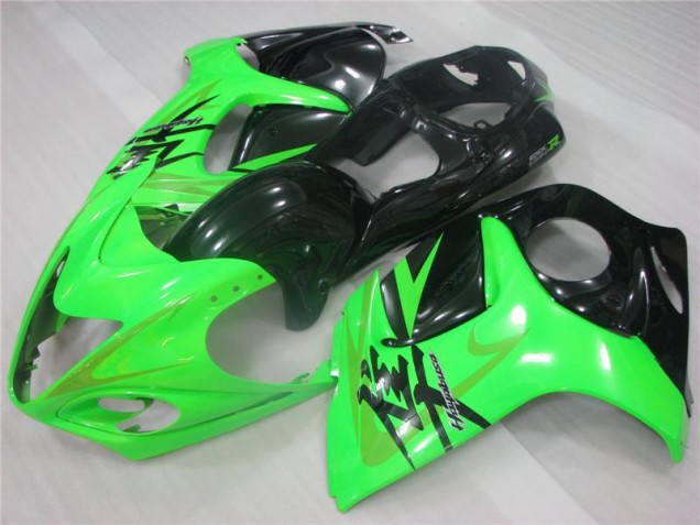 08-19 Green Black Suzuki GSXR 1300 Hayabusa Motorcycle Fairings 08-19 Green Black Suzuki GSXR 1300 Hayabusa Motorcycle Fairings
