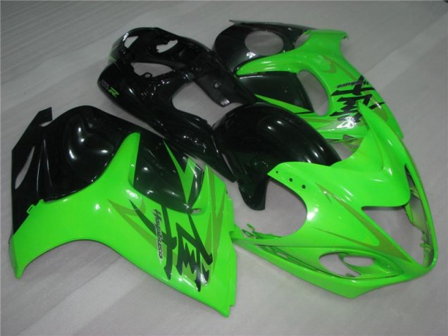 08-19 Green Black Suzuki GSXR 1300 Hayabusa Motorcycle Fairings 08-19 Green Black Suzuki GSXR 1300 Hayabusa Motorcycle Fairings