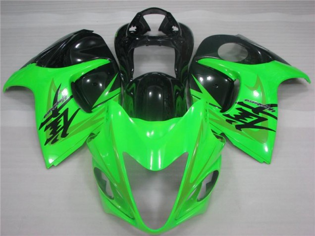 08-19 Green Black Suzuki GSXR 1300 Hayabusa Motorcycle Fairings 08-19 Green Black Suzuki GSXR 1300 Hayabusa Motorcycle Fairings