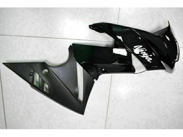 09-11 Glossy Black Kawasaki EX650 Motorcycle Fairings 09-11 Glossy Black Kawasaki EX650 Motorcycle Fairings